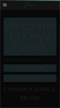 Mobile Screenshot of onyxevents.co.uk